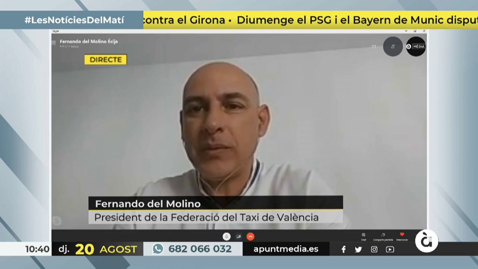 20.08.2020 | NM Entrevista a Fernando del Molino