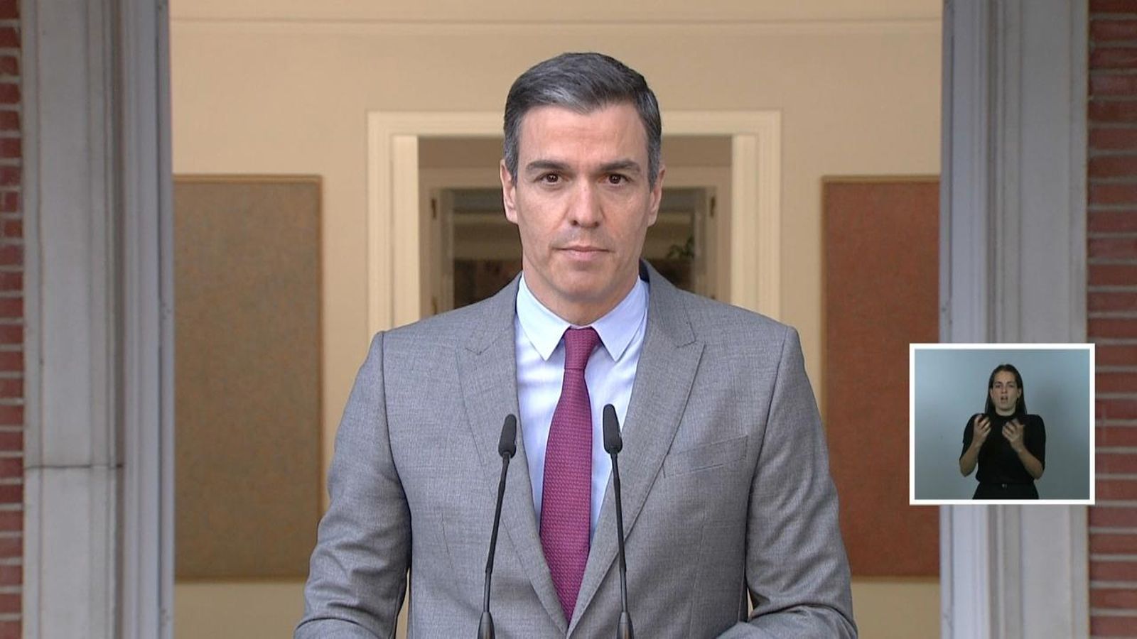 Pedro Sànchez confirma els indults als condemnats pel 'procés' en una compareixença institucional