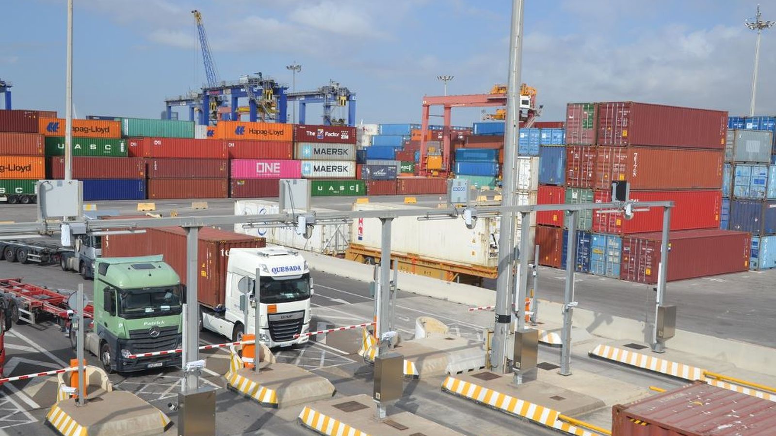 Imatge d'arxiu de la terminal APM al port de València