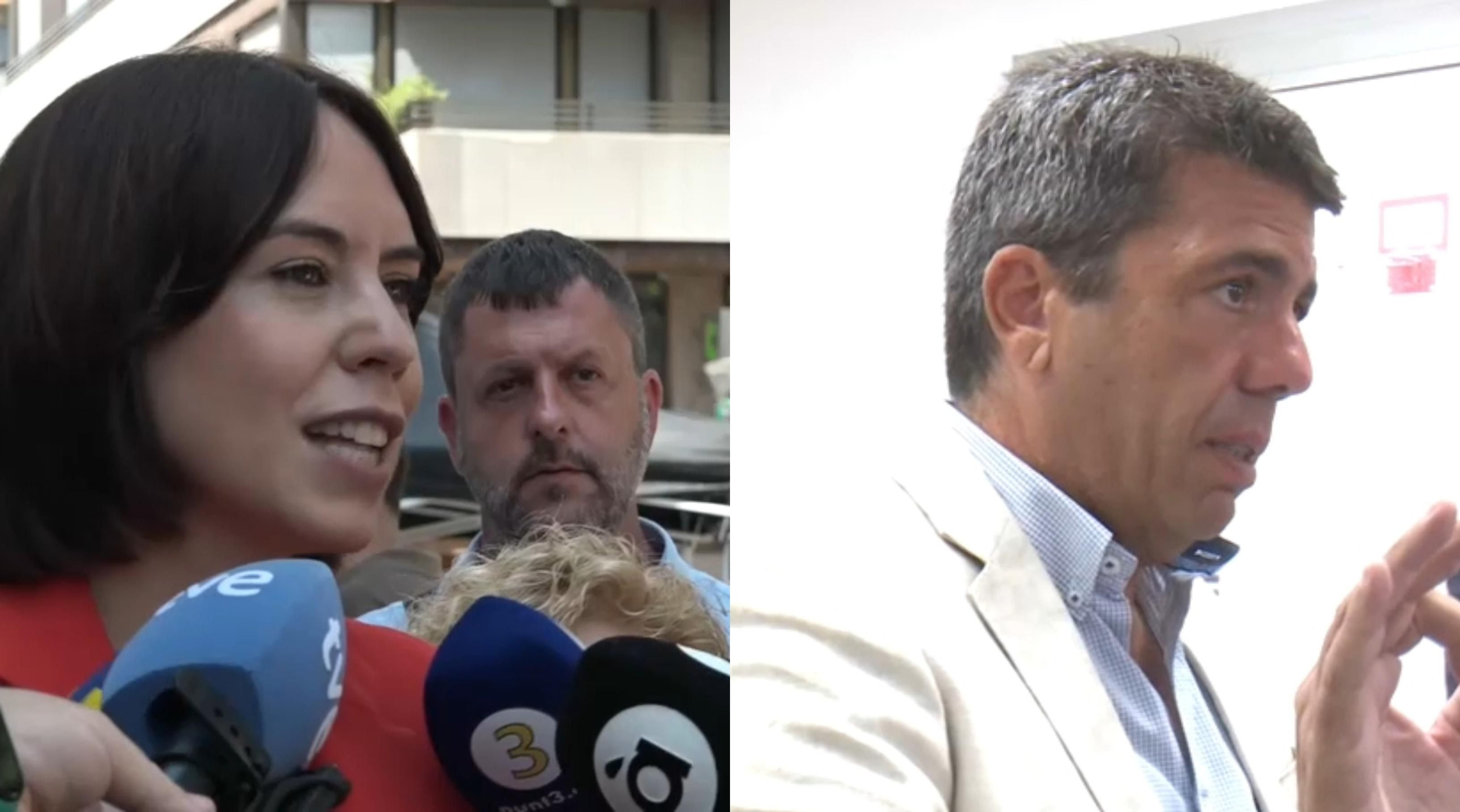 Morant acusa Mazón de fer dúmping fiscal i el president valencià torna a reclamar un finançament just Morant acusa Mazón de fer dúmping fiscal i el president valencià torna a reclamar un finançament just