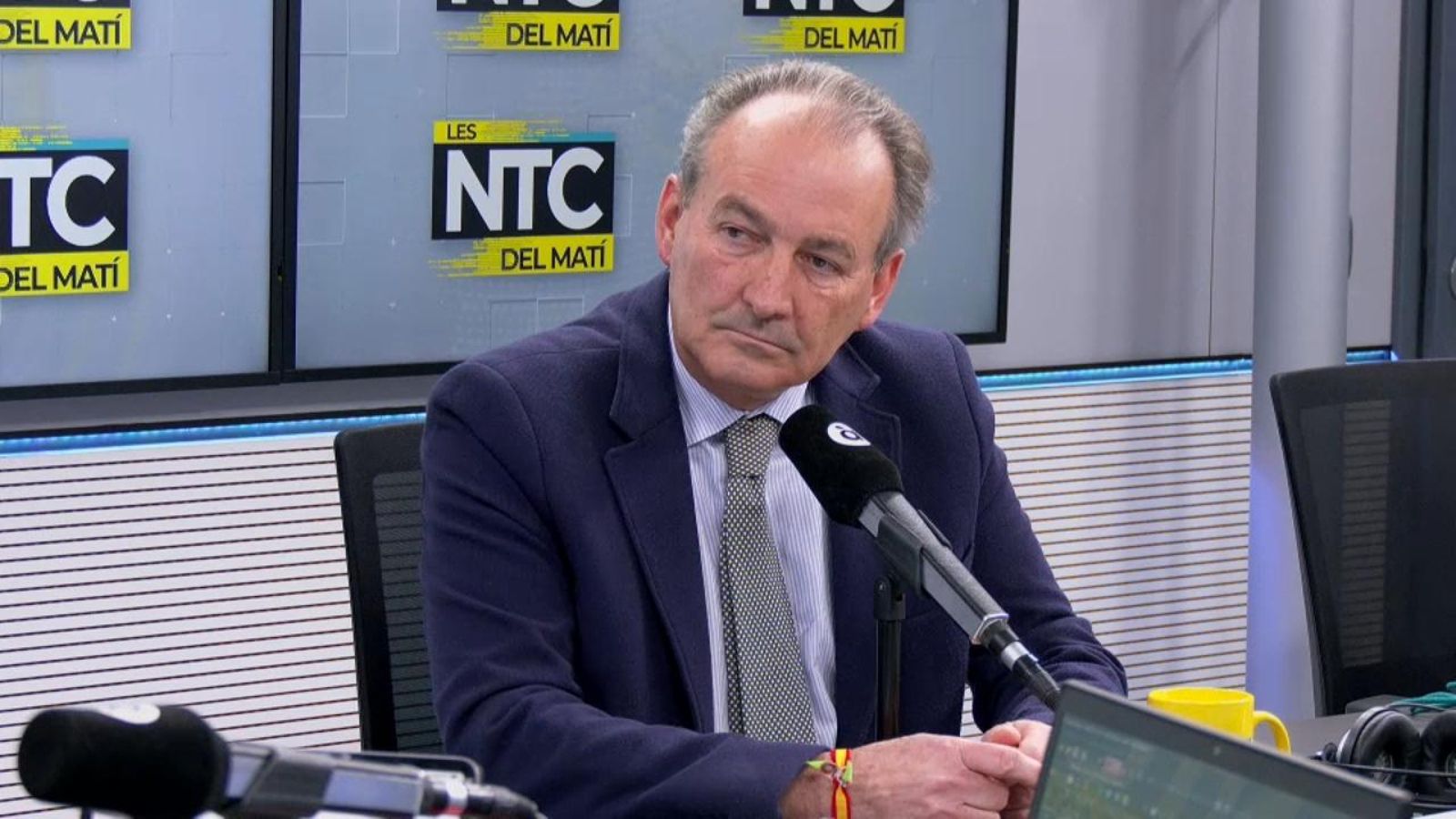 El conseller d'Agricultura, Ramaderia i Pesca José Luis Aguirre