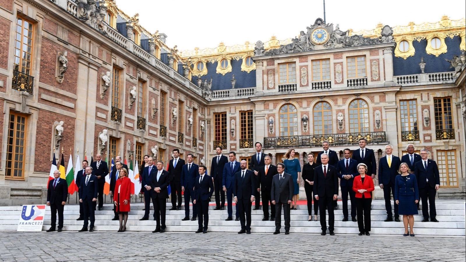 Reunió dels líders europeus a Versailles, França