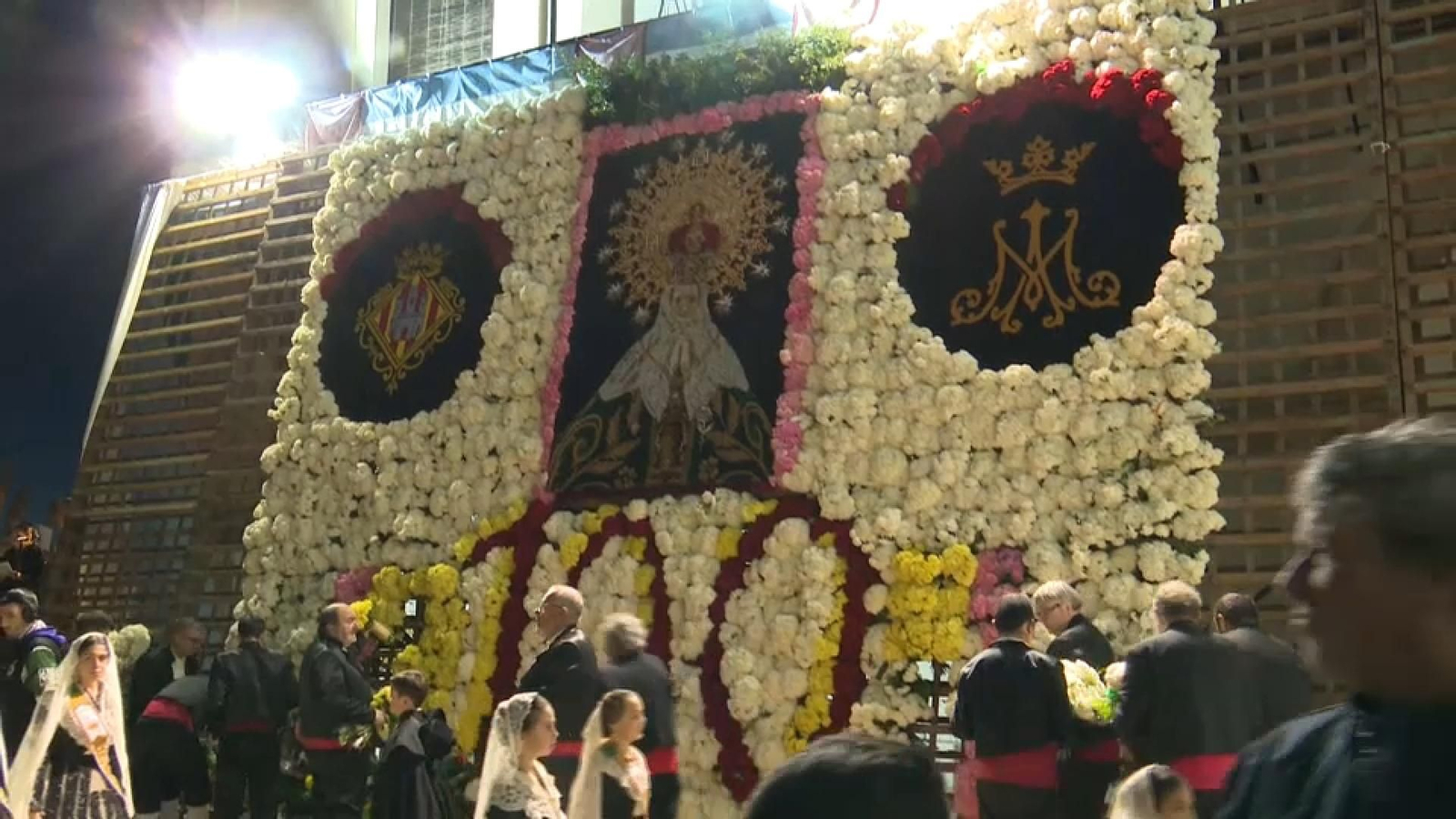 Dibuix del tapís de la Lledonera, una vegada finalitzat
