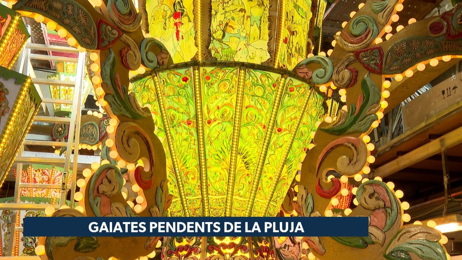 Gaiates pendents de la pluja