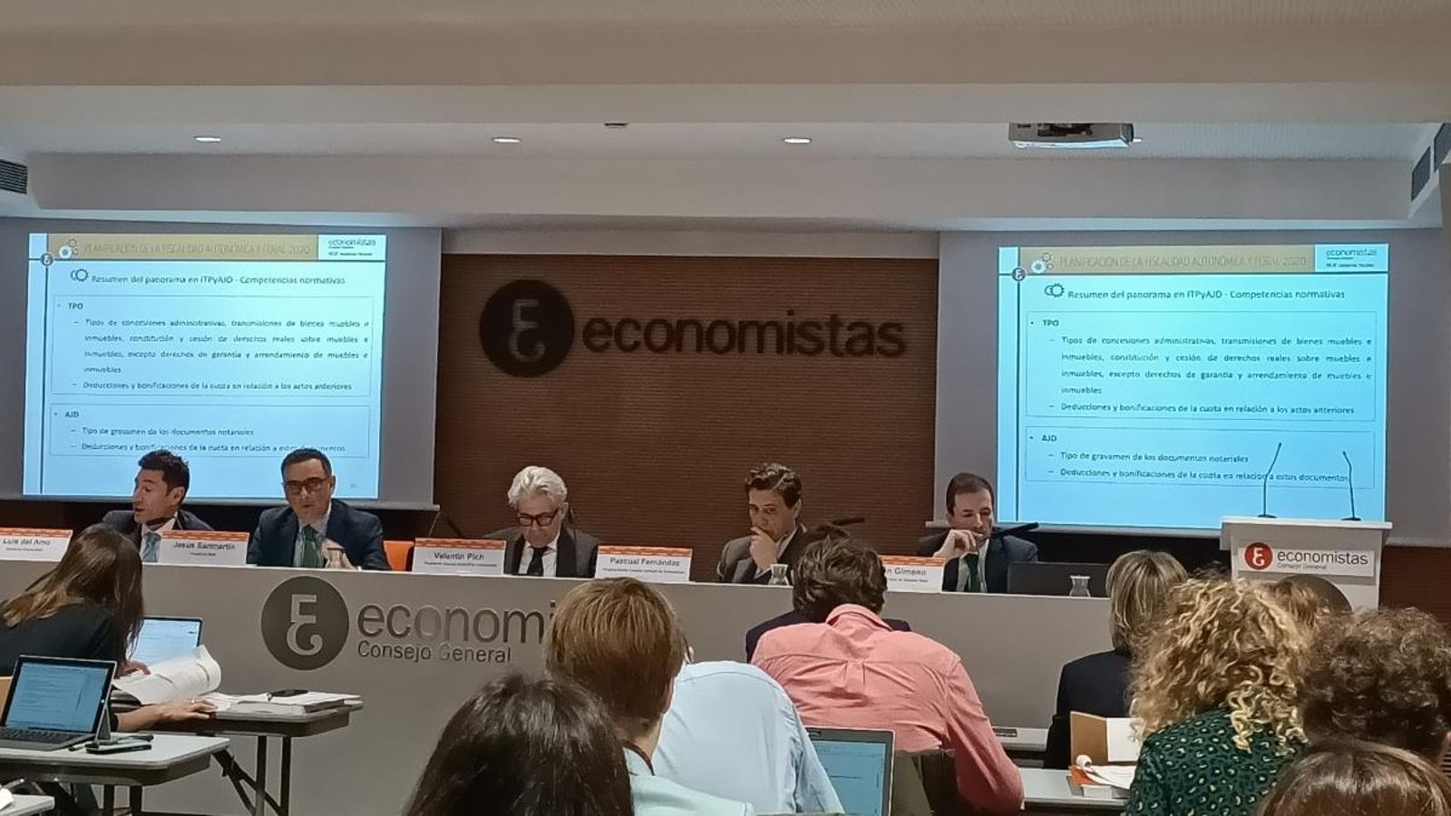 El Registre d'Assessors Fiscals ha presentat aquest dijous el Panorama de la fiscalitat autonòmica i foral 2020