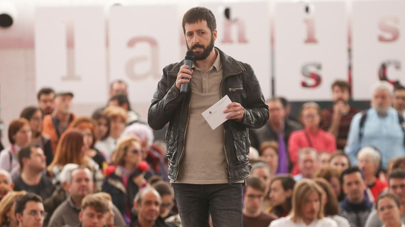 El secretari de Comunicació de Podem, Juanma del Olmo, en una imatge d’arxiu de 2019