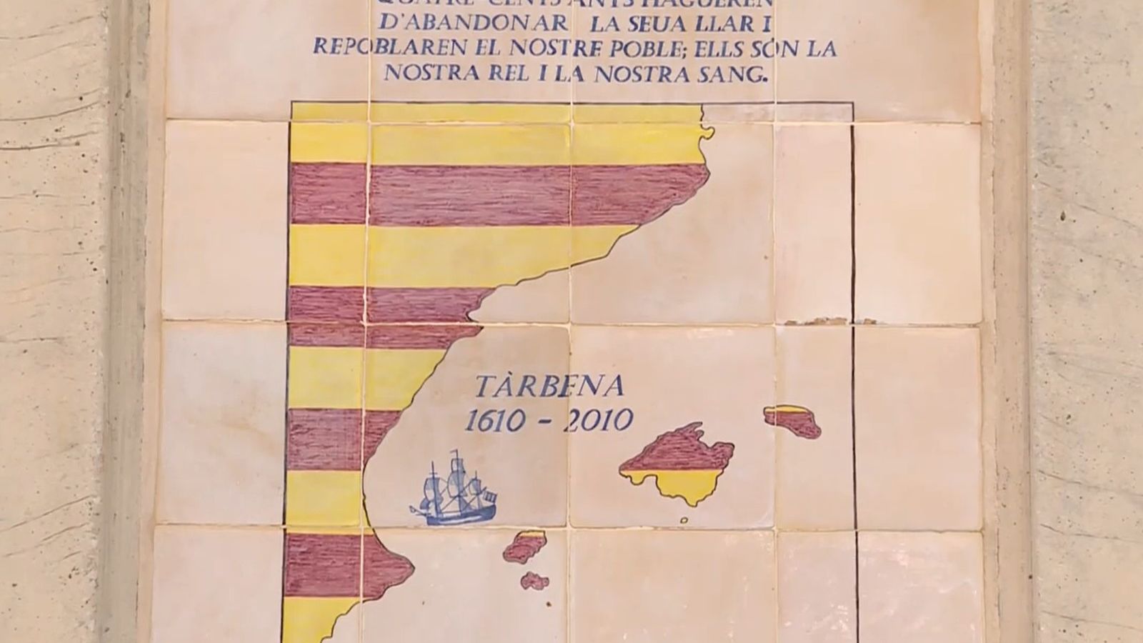 Reconeixement a la presència mallorquina a Tàrbena