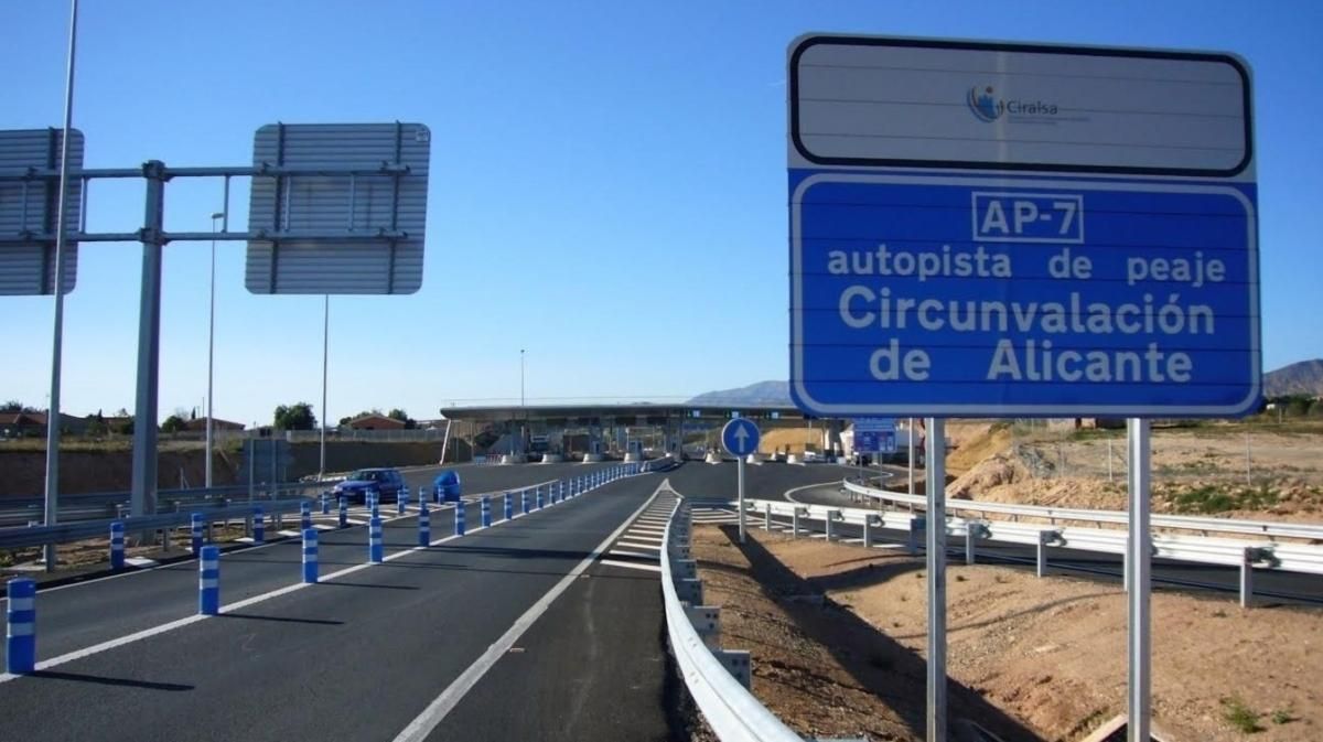 Imatge d'arxiu de la circumval·lació d'Alacant Imatge d'arxiu de la circumval·lació d'Alacant