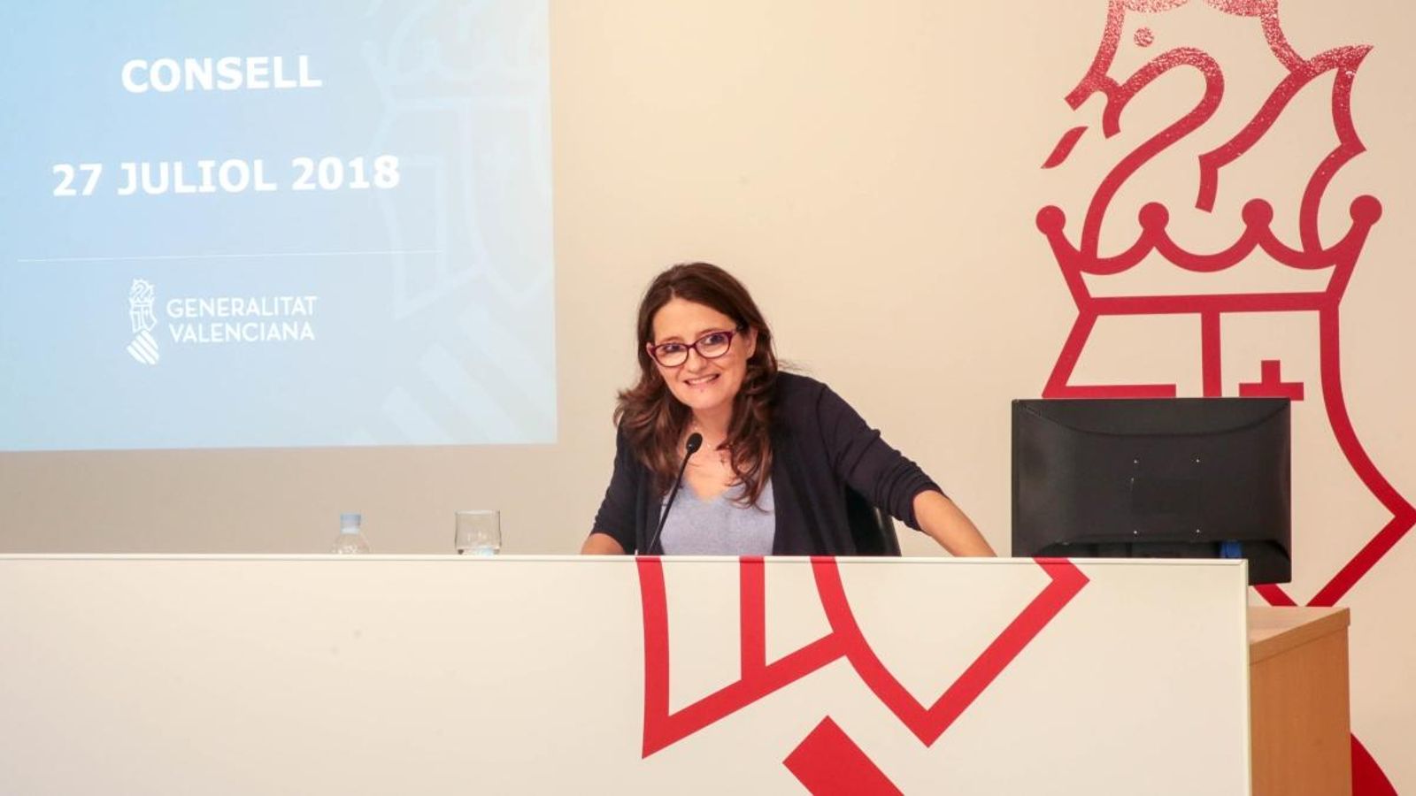 La vicepresidenta del govern valencià, Mónica Oltra