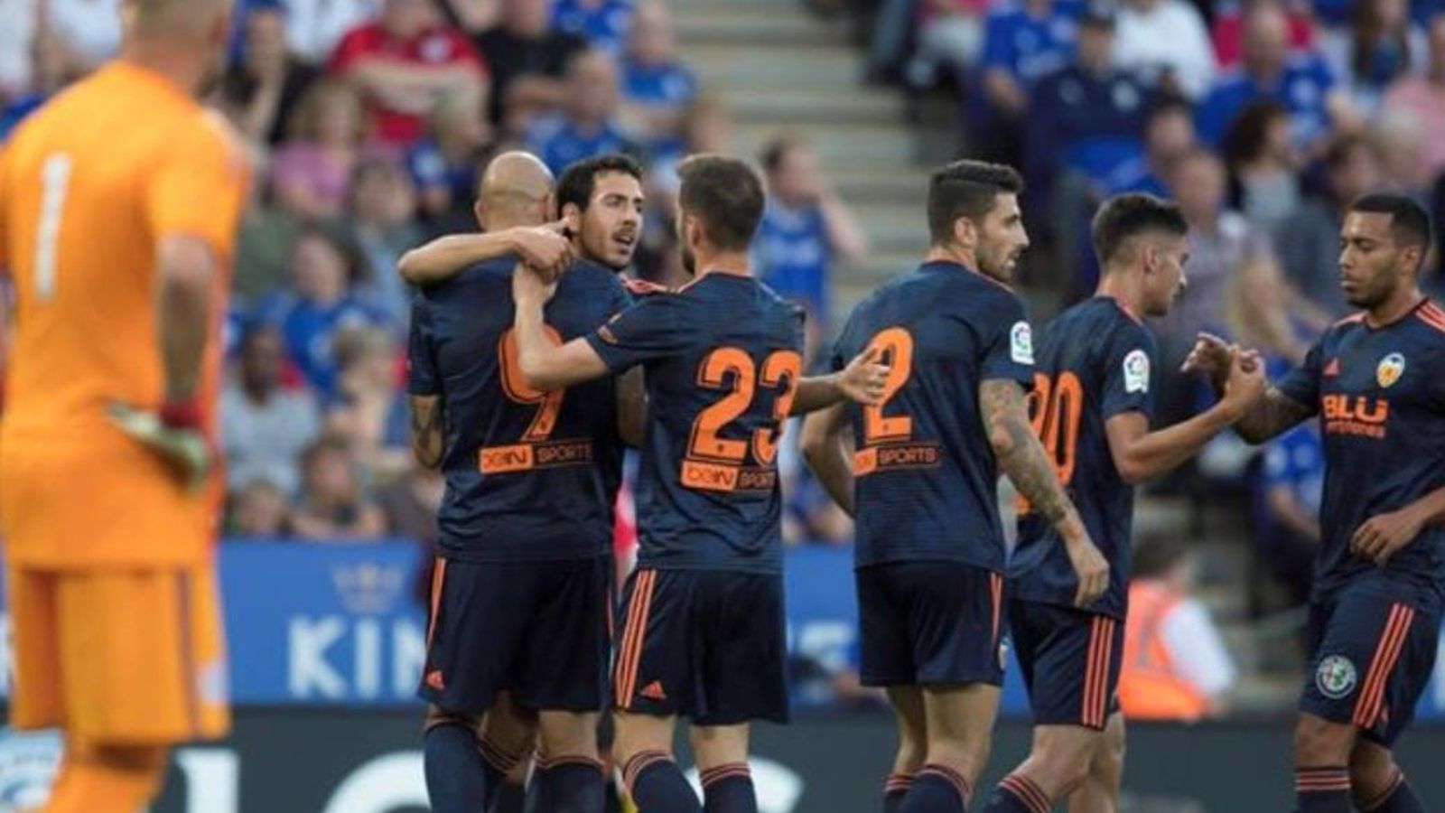 El capità Dani Parejo ha marcat l'únic gol dels valencianistes El capità Dani Parejo ha marcat l'únic gol dels valencianistes