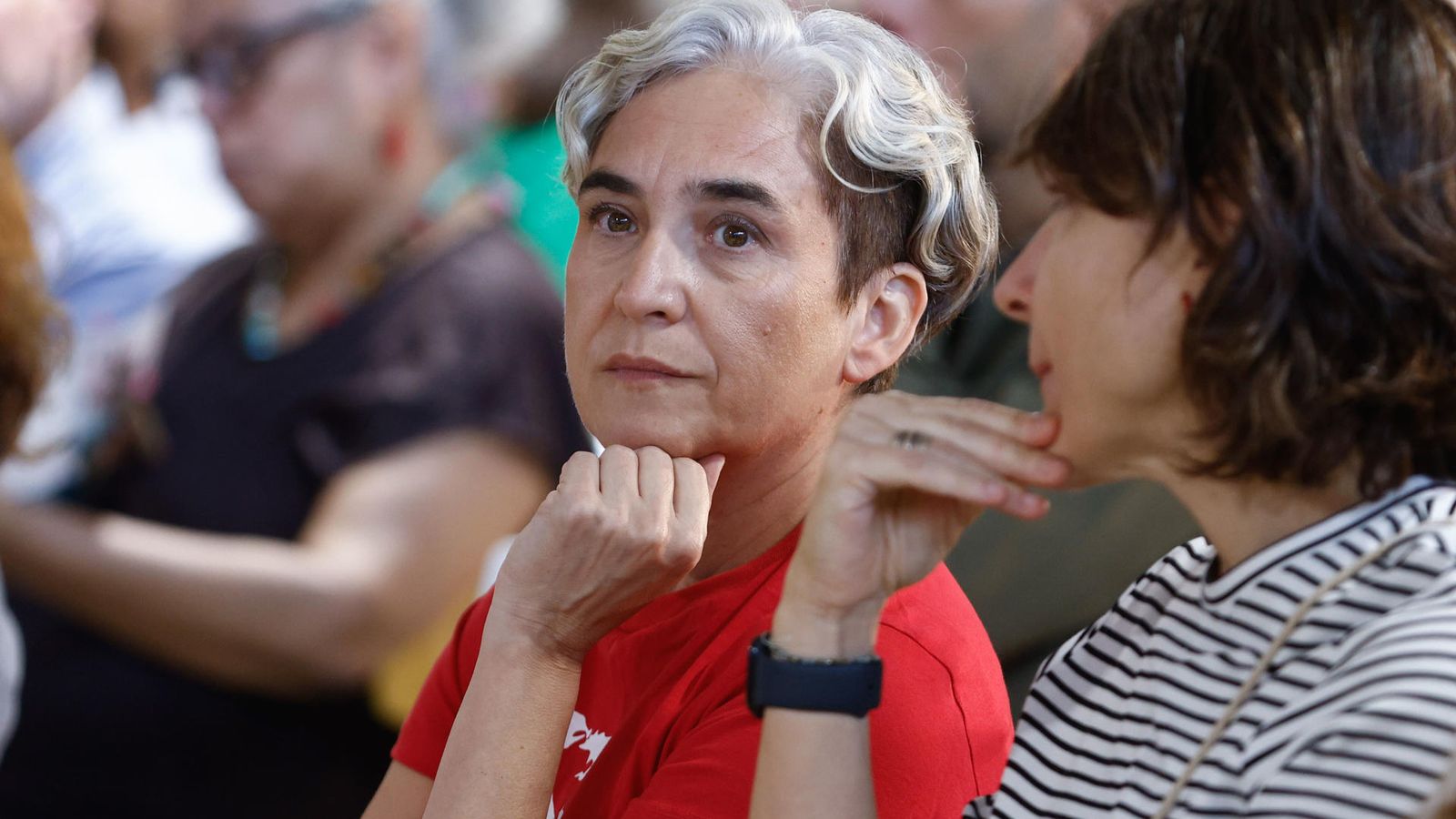 L'exalcaldessa de Barcelona, Ada Colau, este dissabte