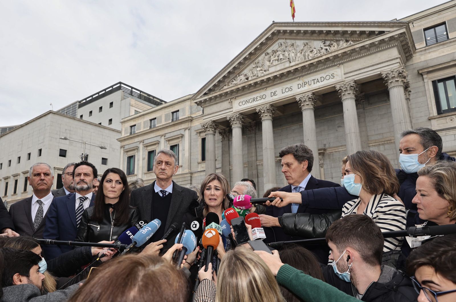 Marisol Burón, en l'anterior votació del Congrés