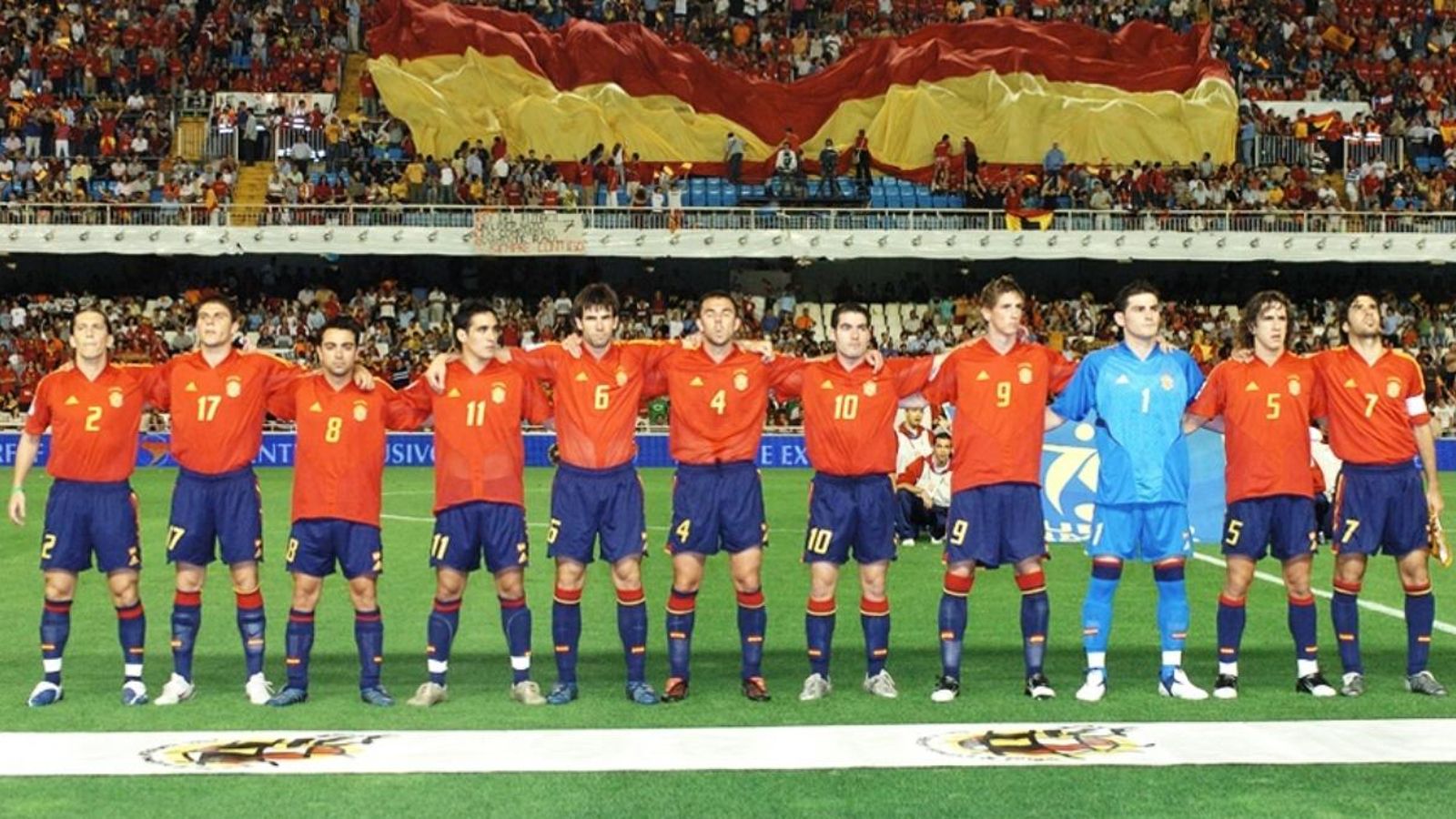 Última imatge de la selecció espanyola a Mestalla