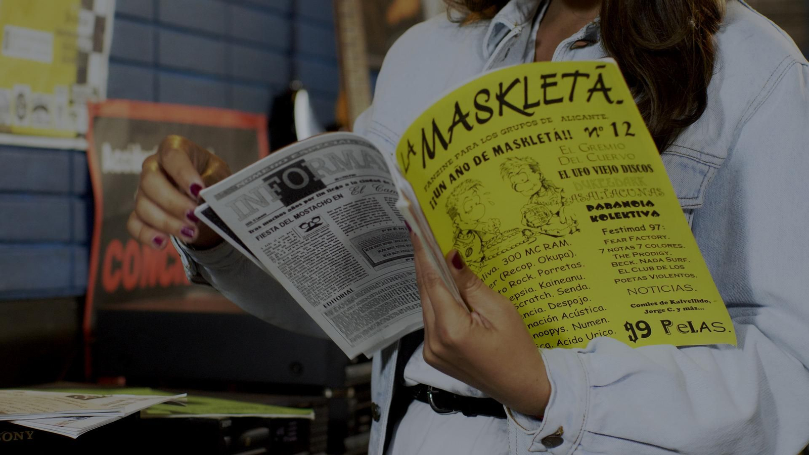 La Maskletà era un fanzine i un pub de concerts