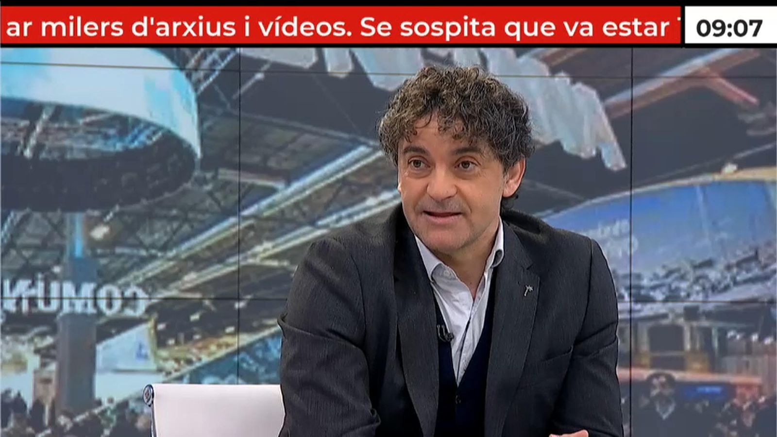 Francesc Colomer en 'À Punt Notícies matí'