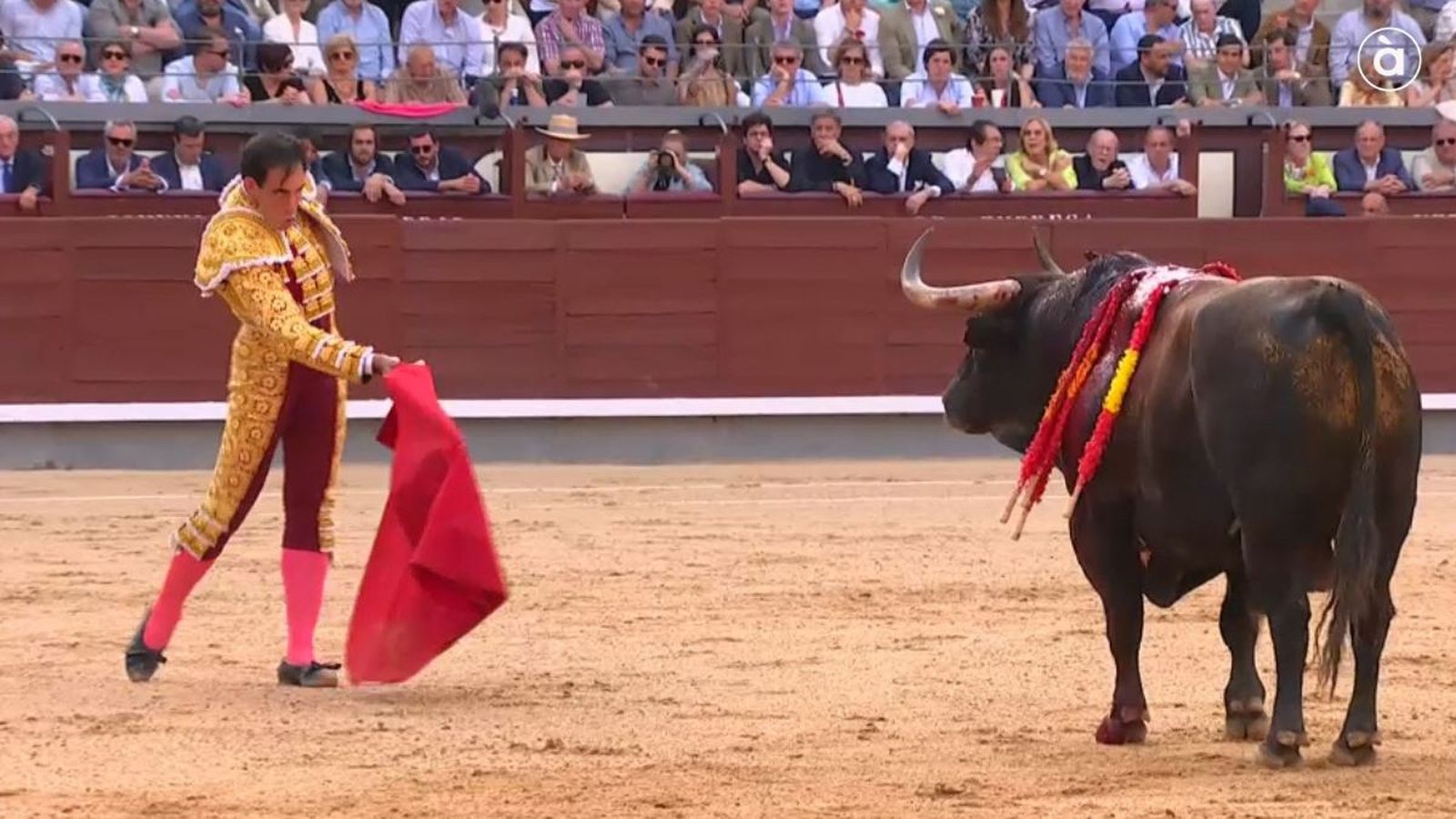 Fortes ahir diumenge a Las Ventas