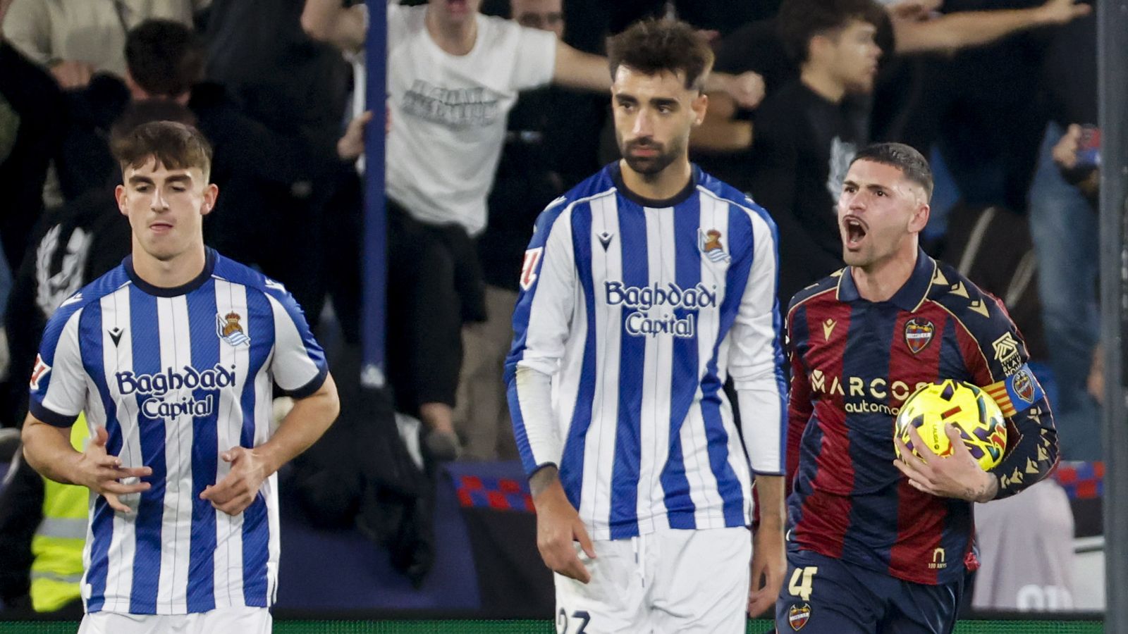 Dela ha convertit en penal per a posar la igualada en el marcador