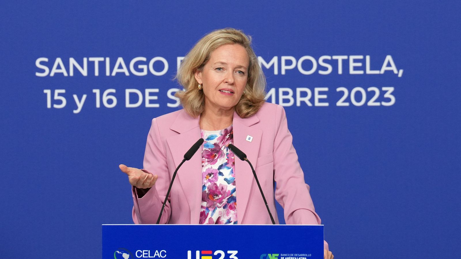 La ministra d'Assumptes Econòmics en funcions, Nadia Calviño