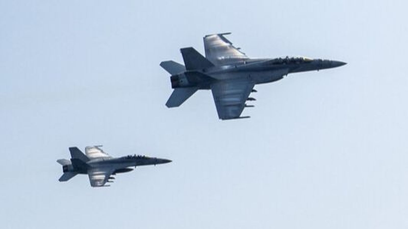 L'avió de combat dels Estats Units al Mar Roig