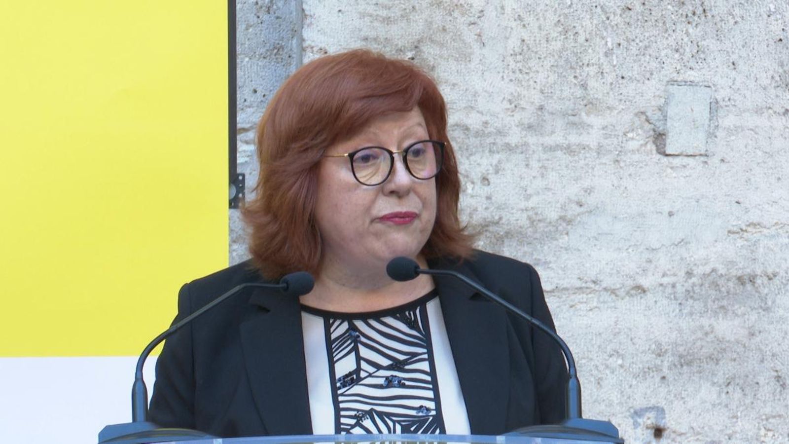 La delegada del govern espanyol, Gloria Calero, en una imatge d'arxiu