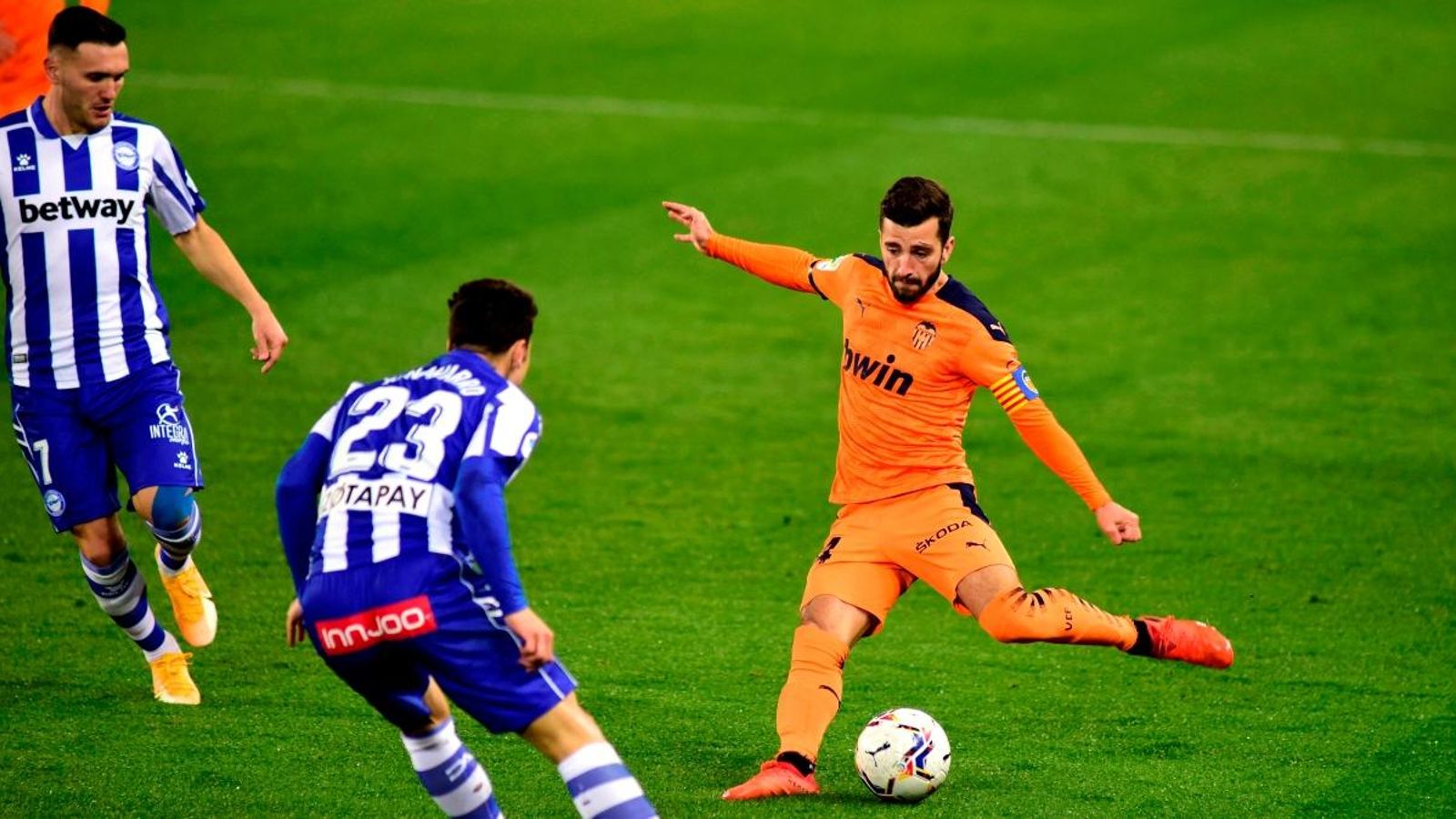 Gayà s'ha retirat en els últims minuts per problemes musculars