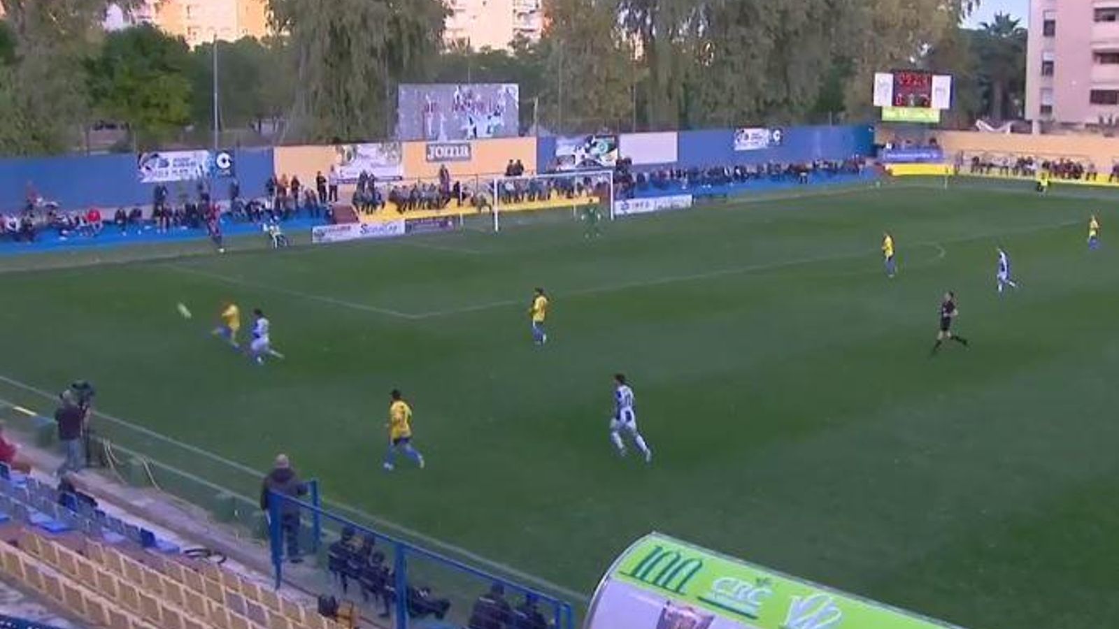 Foto d'arxiu d'un partit de l'Oriola