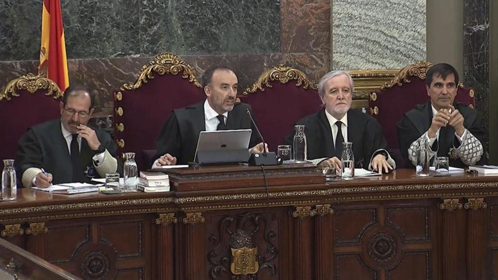 Al Tribunal Suprem ha començat la setena setmana del judici del 'procés'
