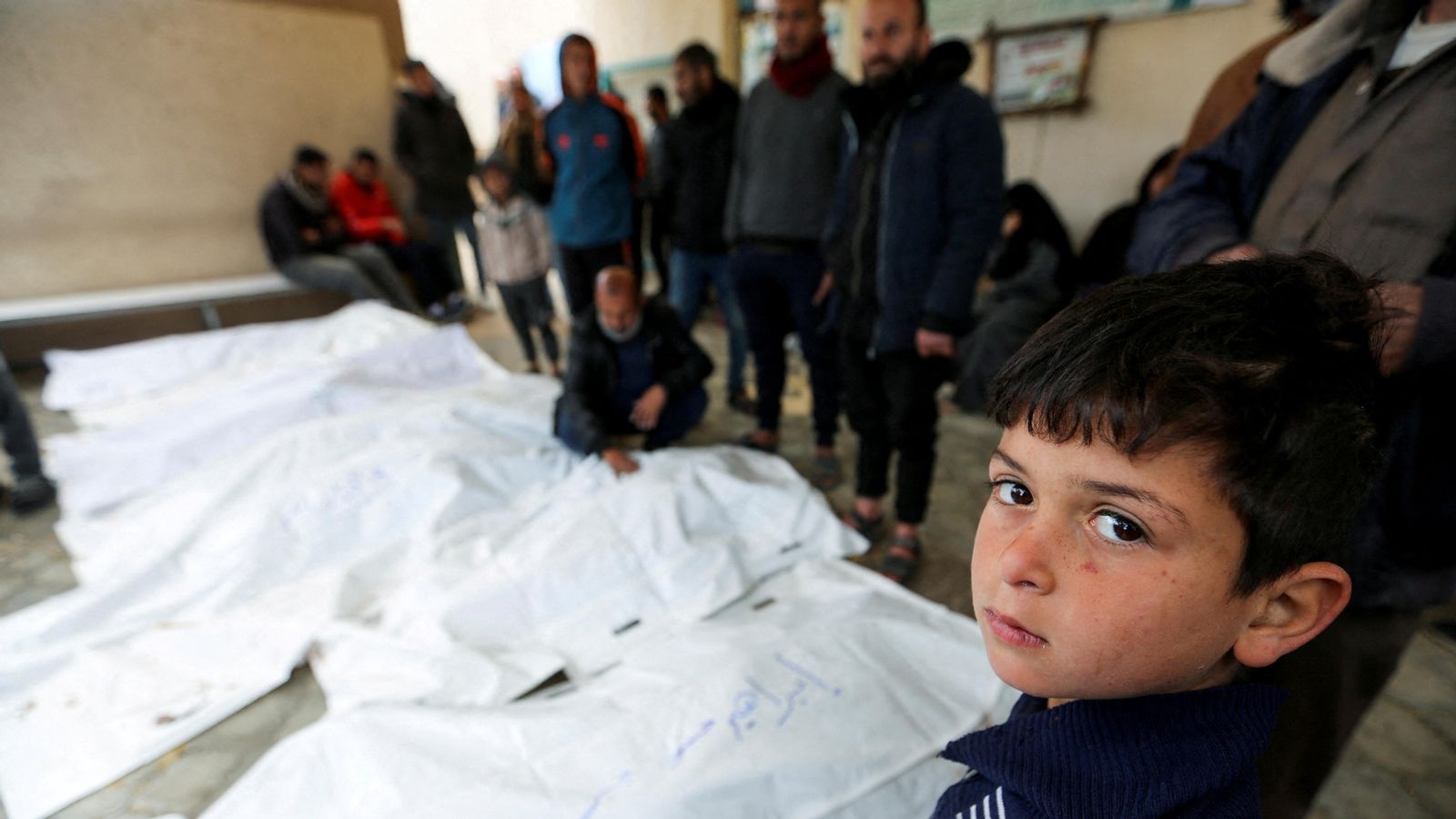 Funeral pels últims assassinats a Khan Yunis Funeral pels últims assassinats a Khan Yunis