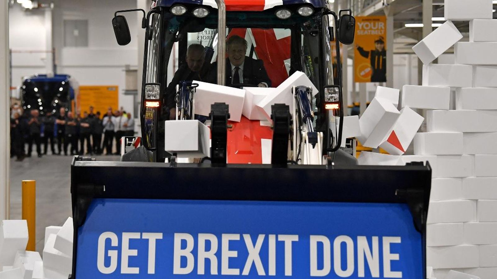 Imatge de la campanya electoral de Johnson