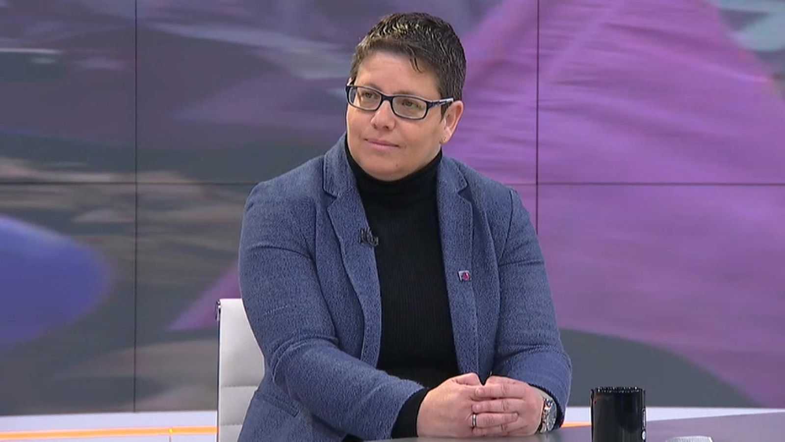 Isabel García en 'À Punt Notícies matí' Isabel García en 'À Punt Notícies matí'