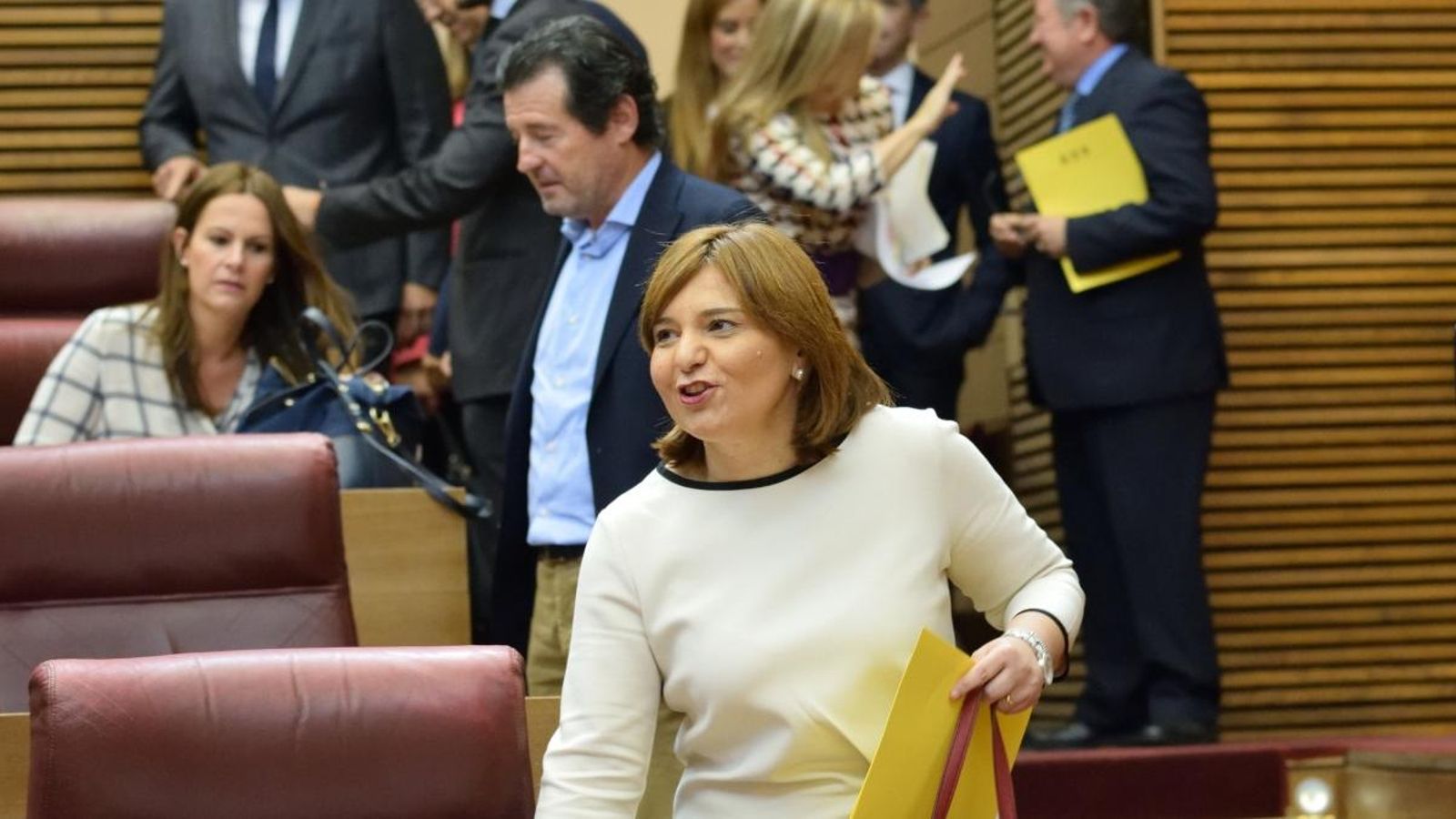 La síndica del Grup Popular a les Corts, Isabel Bonig, aquest dimecres