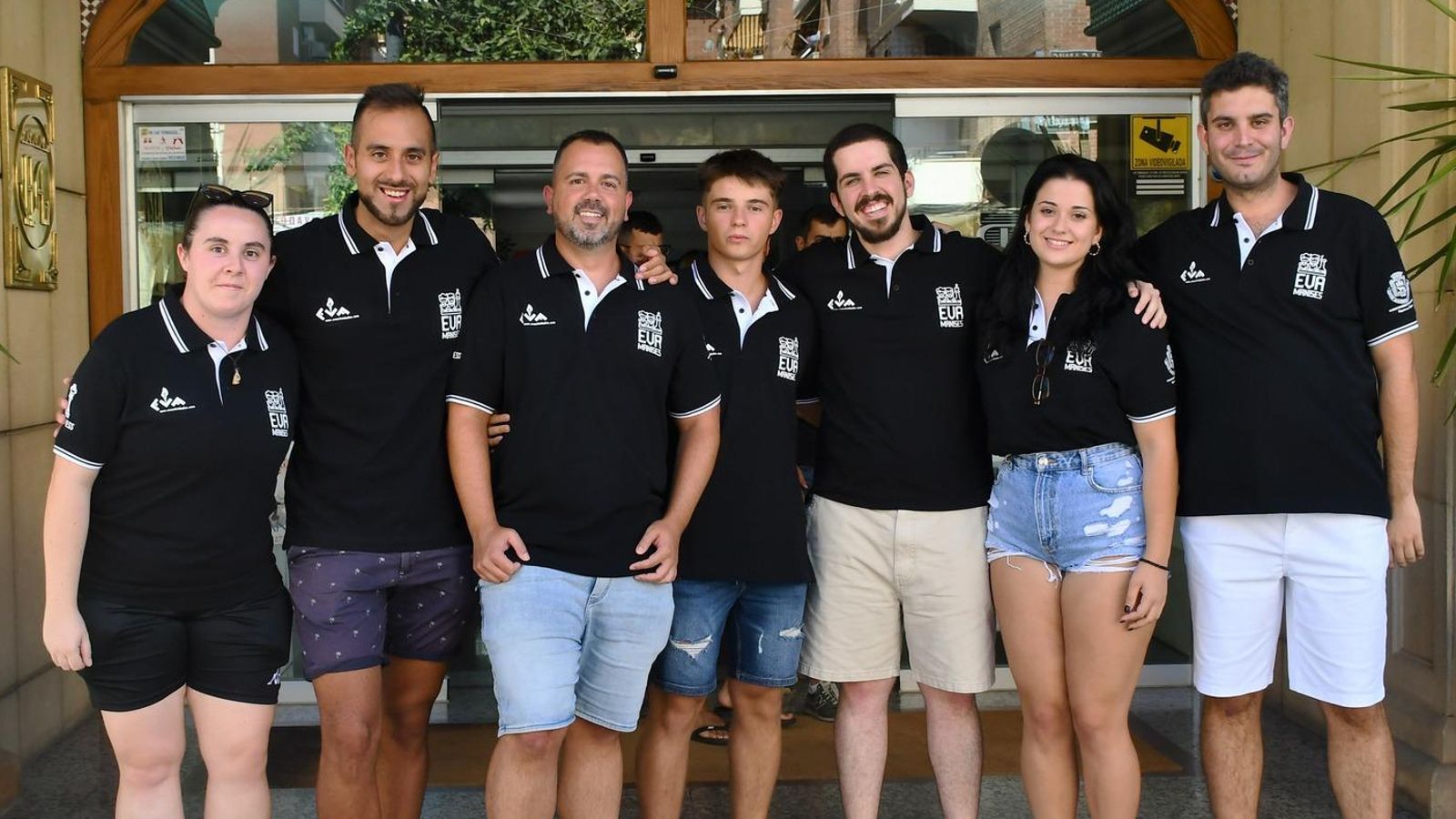 Els jugadors de l'EVA Manises