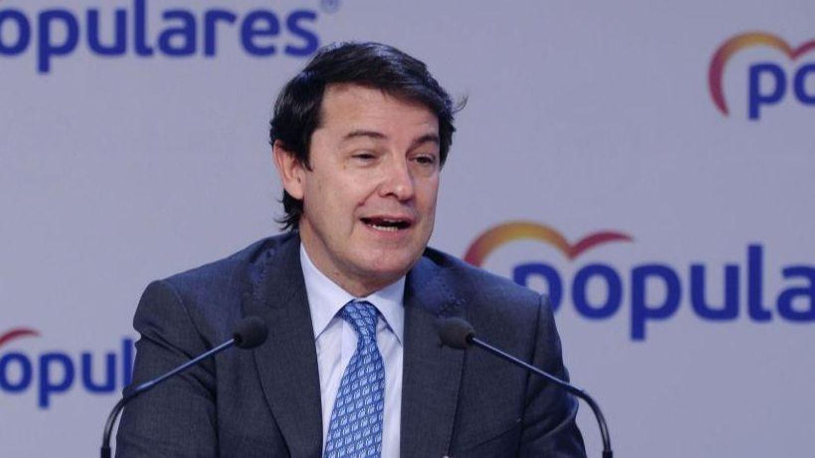 El president del PP i de la Junta de Castella i Lleó, Alfonso Fernández Mañueco, en un imatge d'arxiu