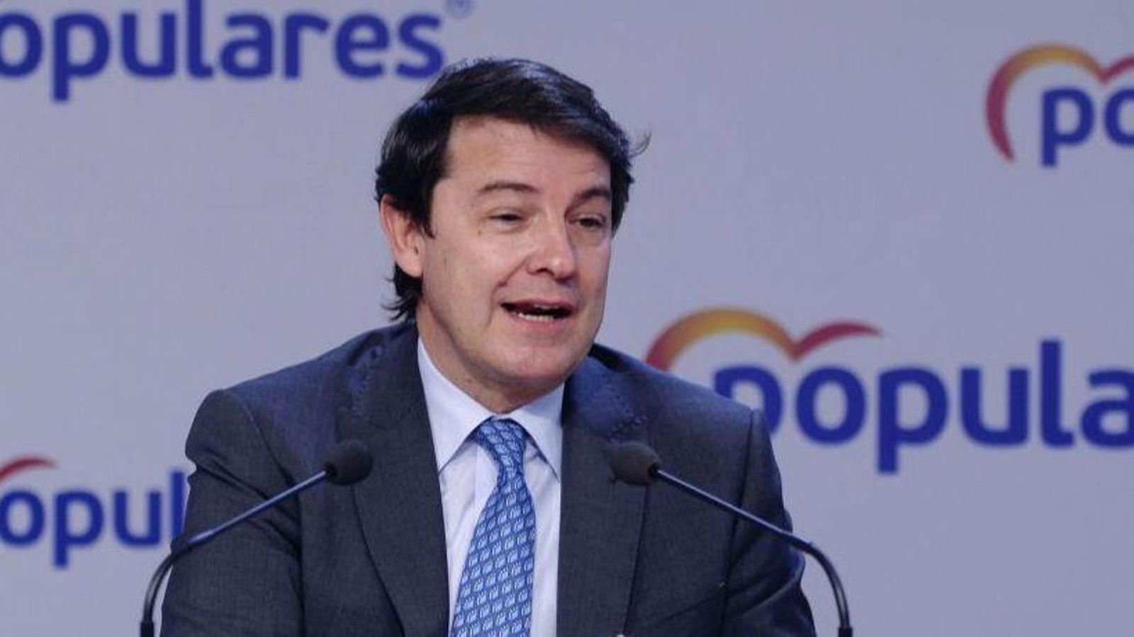 El president del PP i de la Junta de Castella i Lleó, Alfonso Fernández Mañueco, en un imatge d'arxiu