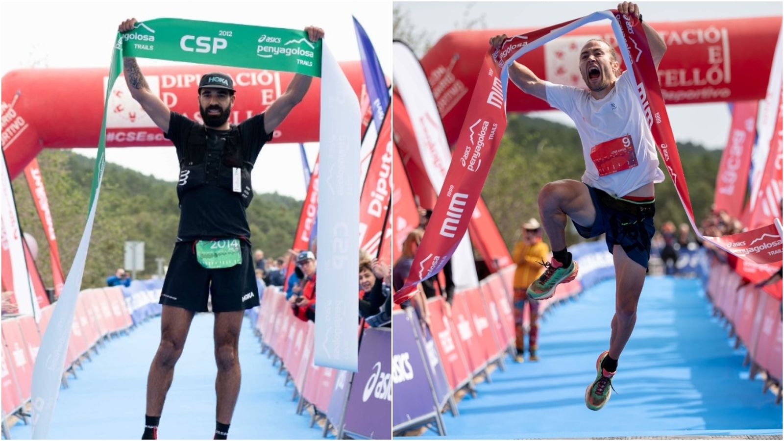 Ben Dhiman i José Ángel Canales, guanyadors de les proves de la Penyagolosa Trails