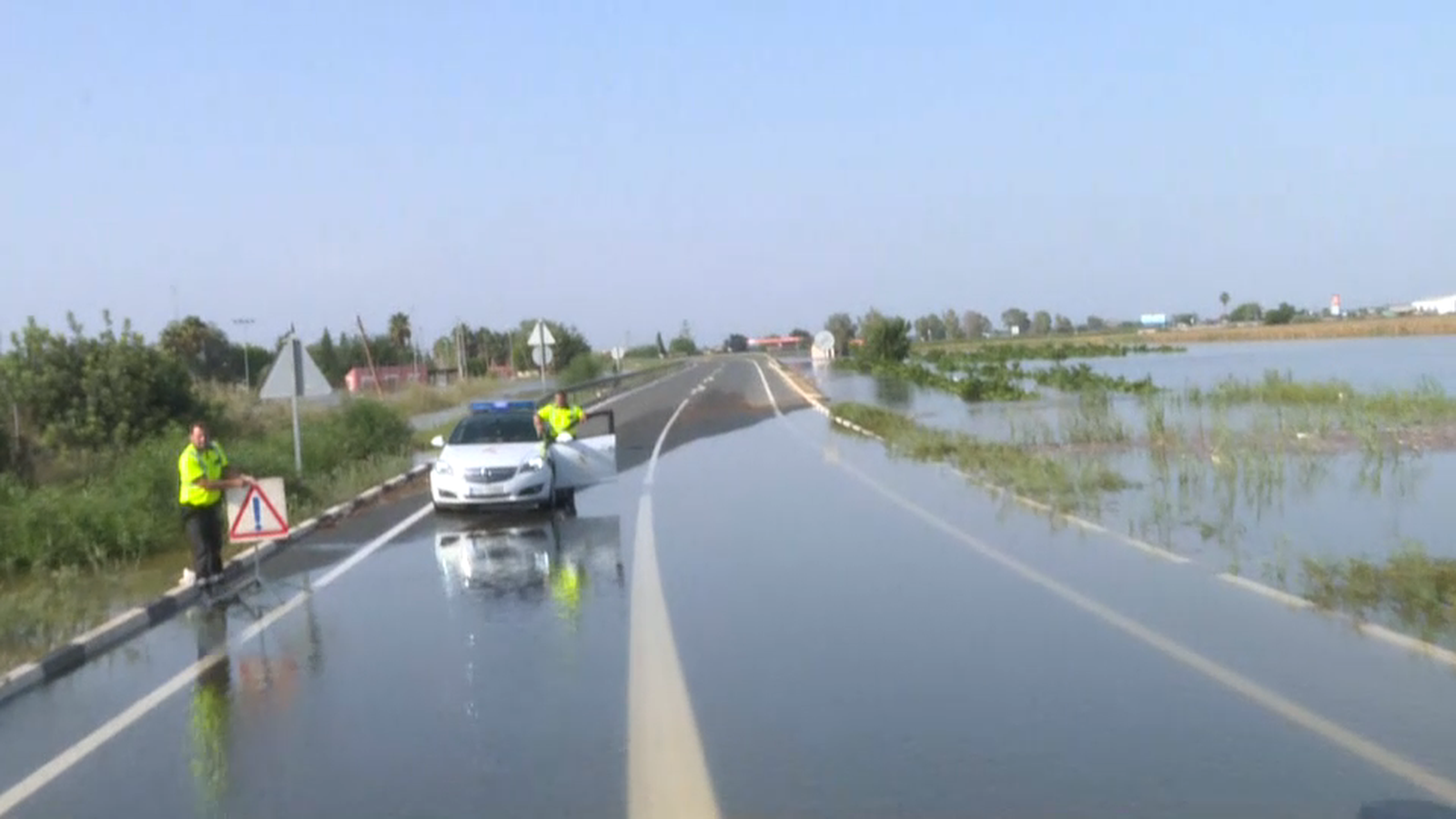 Conseqüències del temporal al Baix Segura