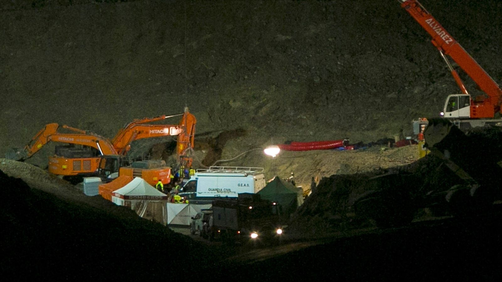 Efectius treballant a la zona