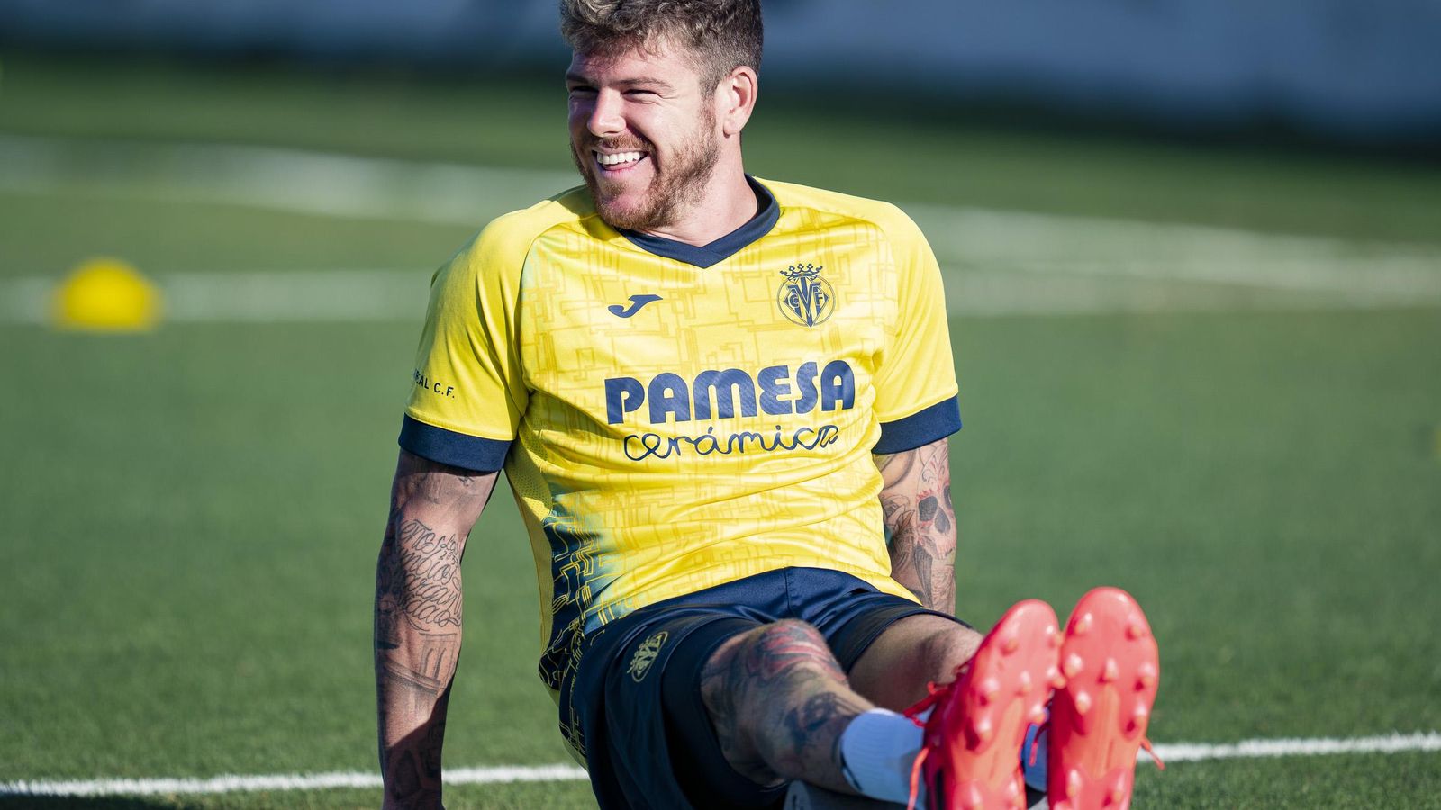El jugador del Vila-real, Alberto Moreno Alberto Moreno