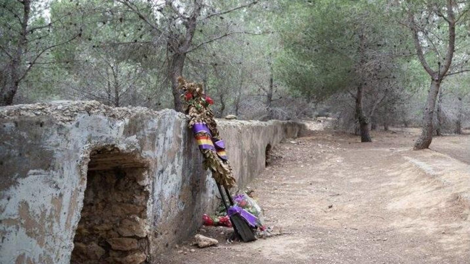 Imatge d'aquest dijous de la fossa 21 de Paterna