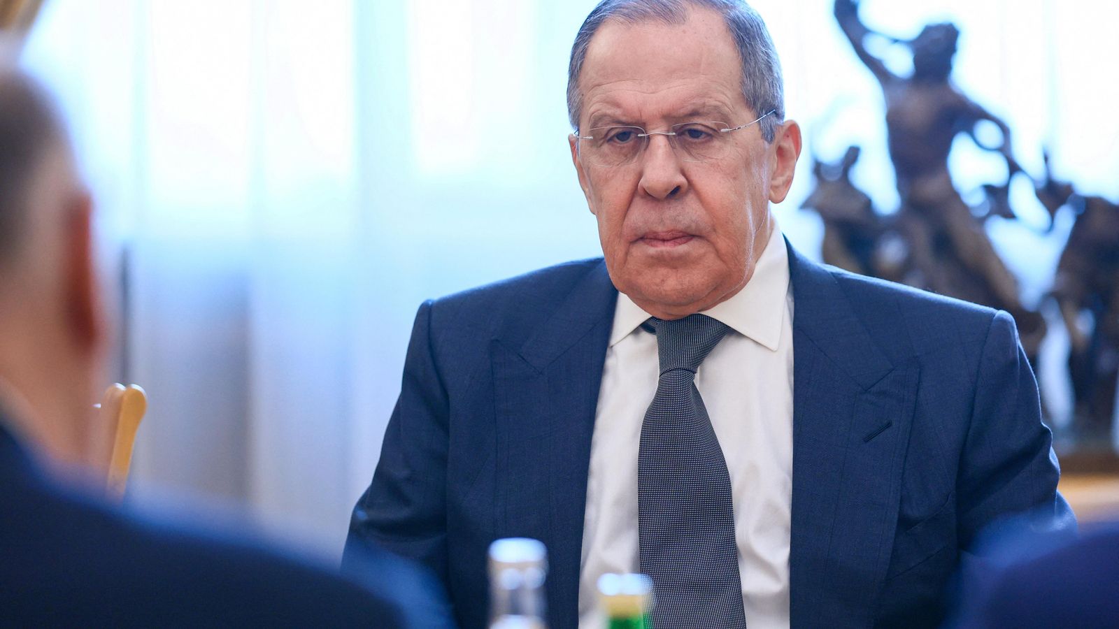 El ministre d'Afers Estrangers rus, Sergei Lavrov, en una visita recent a Georgia