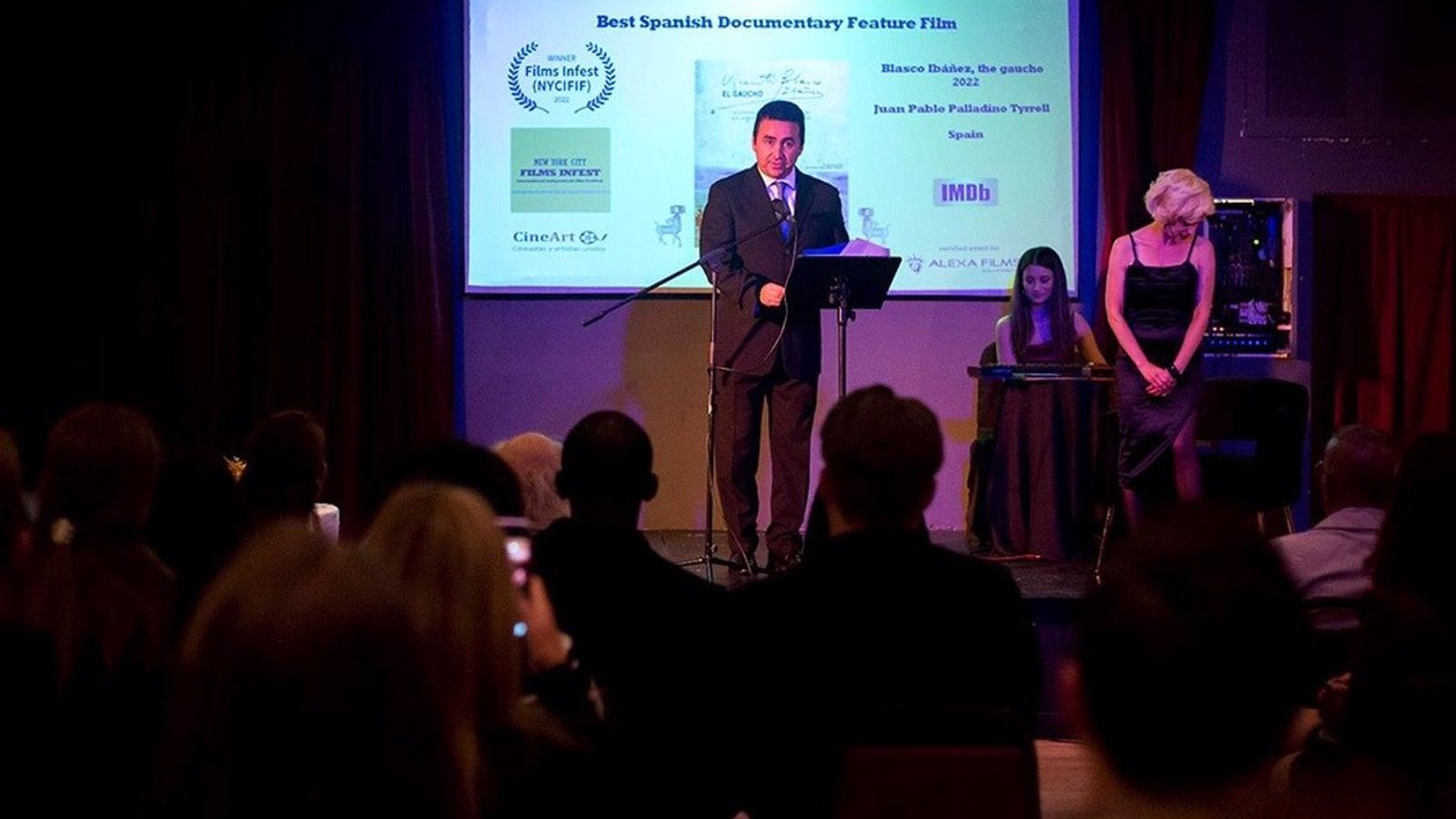 Lliurament del premi a Nova York