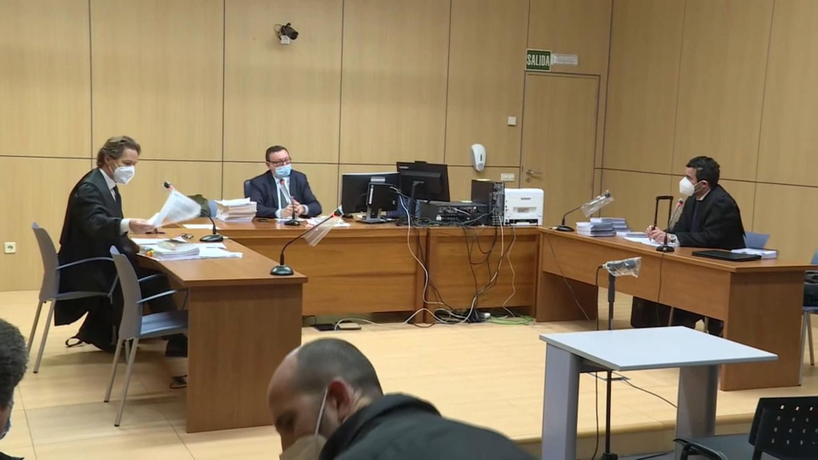 Vista del judici al València CF després de la demanda de Libertat VCF