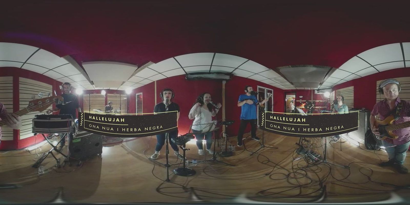 VÍDEO 360° | Ona nua i Herba Negra versionen “Al·leluia”