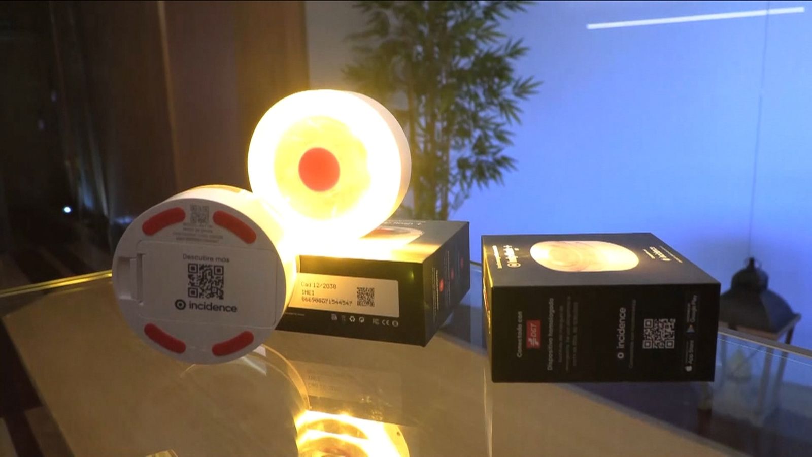 Un dels models de balisa V-16