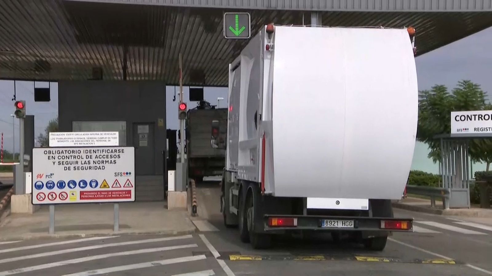 Ubicació de la planta de residus de la localitat de Manises