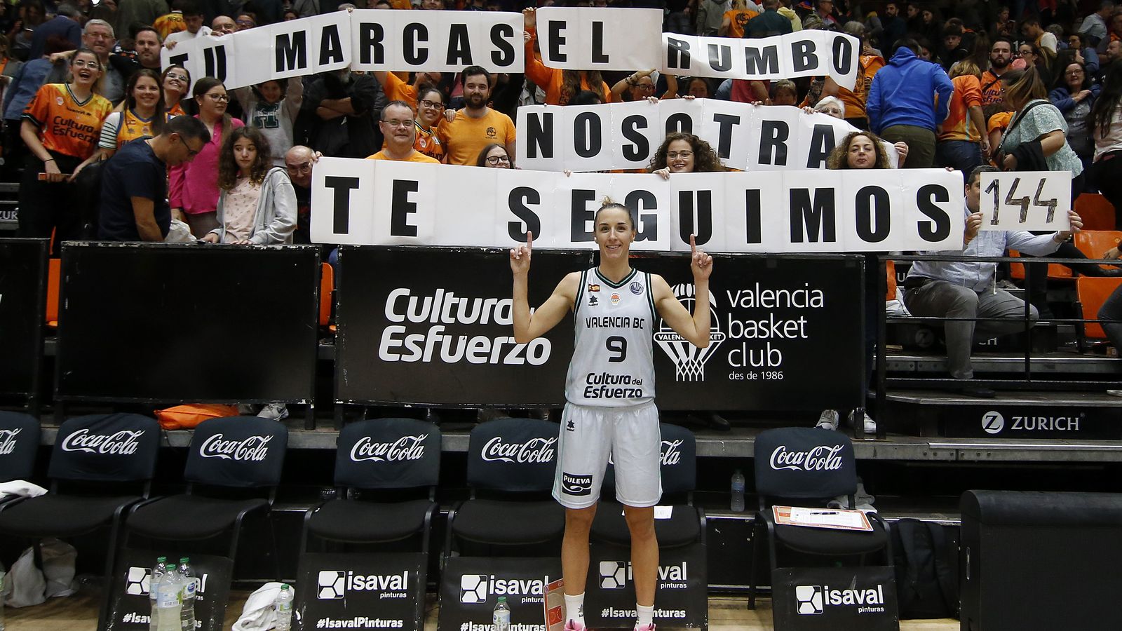 Queralt Casas, jugadora amb més partits amb el València Basket, 144