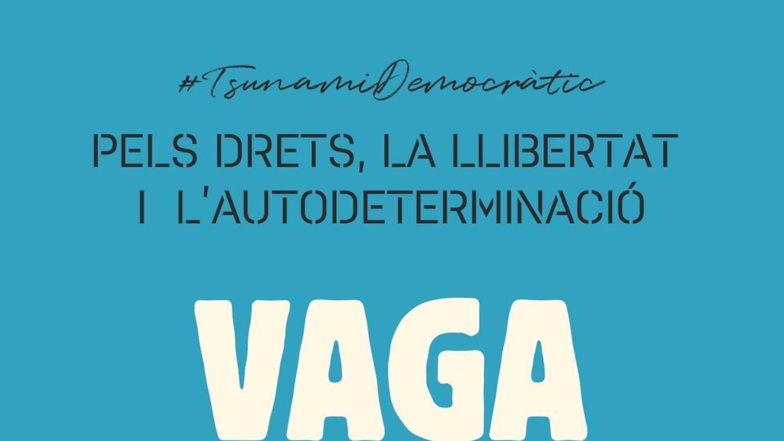 La justícia investiga Tsunami Democràtic per indicis de terrorisme