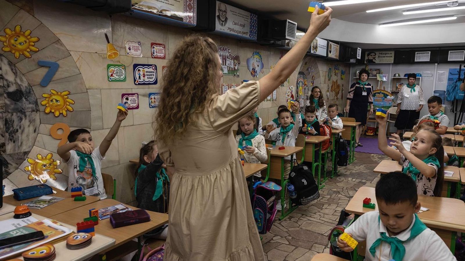 Inici del curs escolar este dilluns a Ucraïna