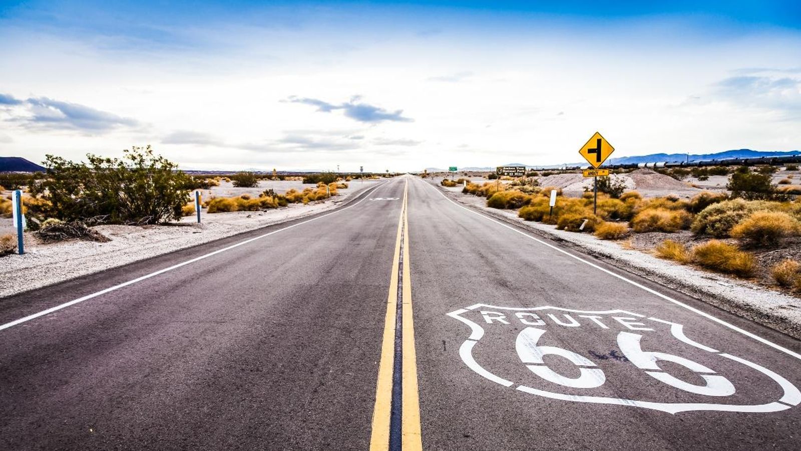 La Ruta 66 va des de Chicago fins a Santa Mònica (Los Angeles) i s’estén a través de 8 estats