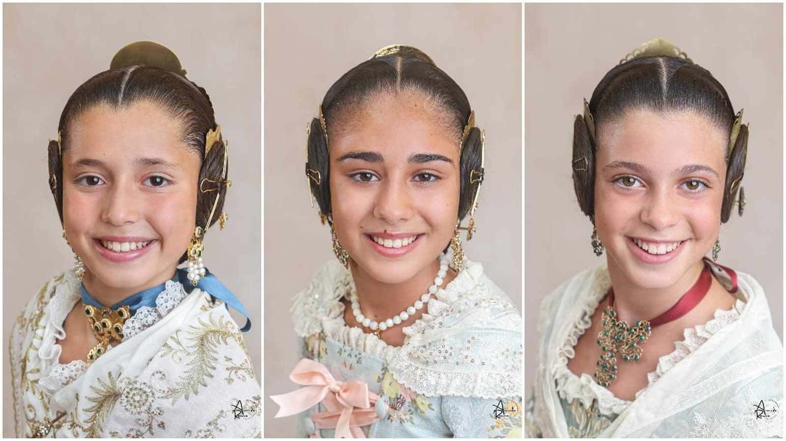 D'esquerra a dreta: Sofía Galve, Paula Abel i Carla Tomás